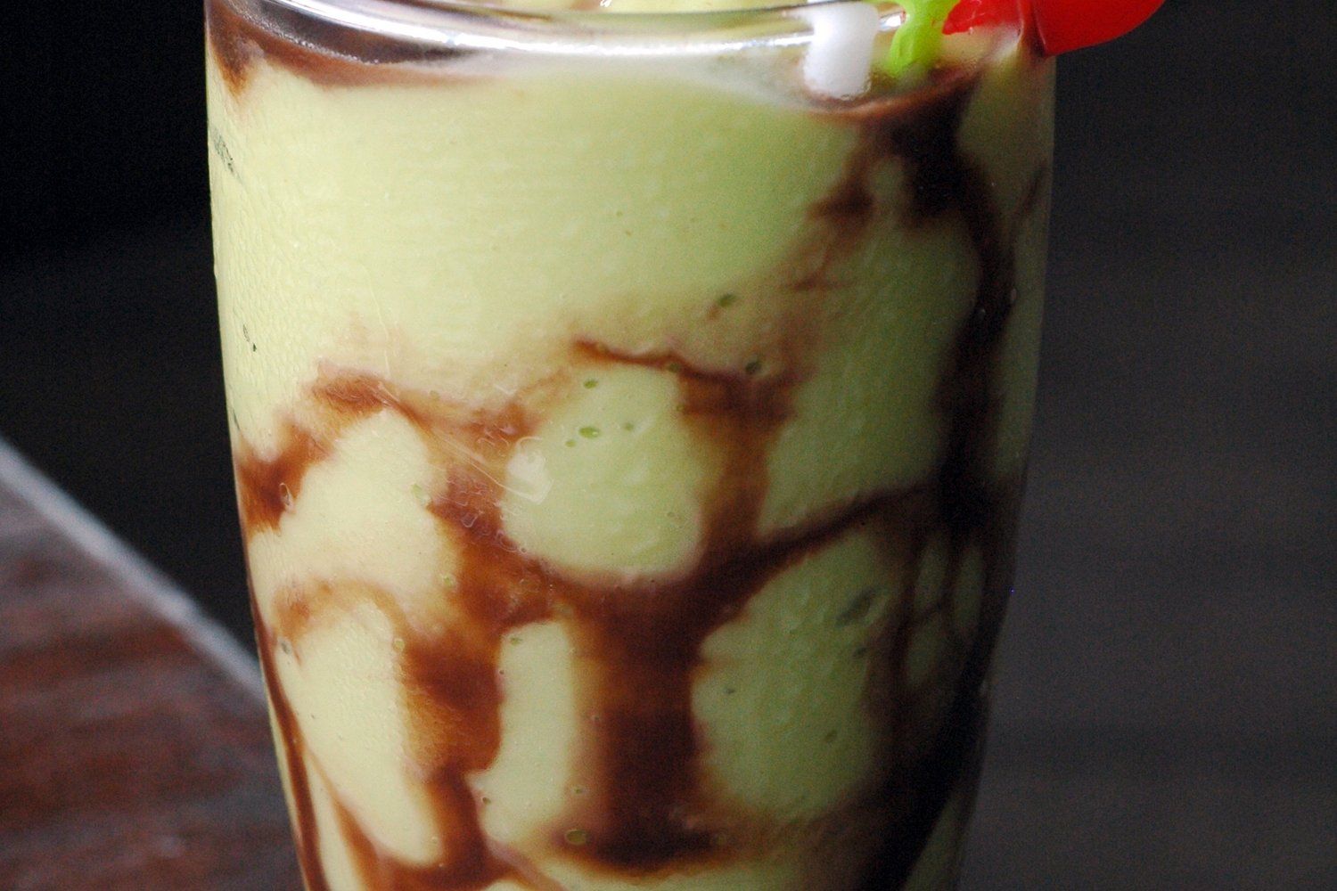 峇里島酪梨汁 Avocado Juice 淋上巧克力醬