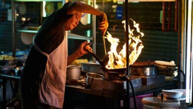 曼谷路邊攤美食現場