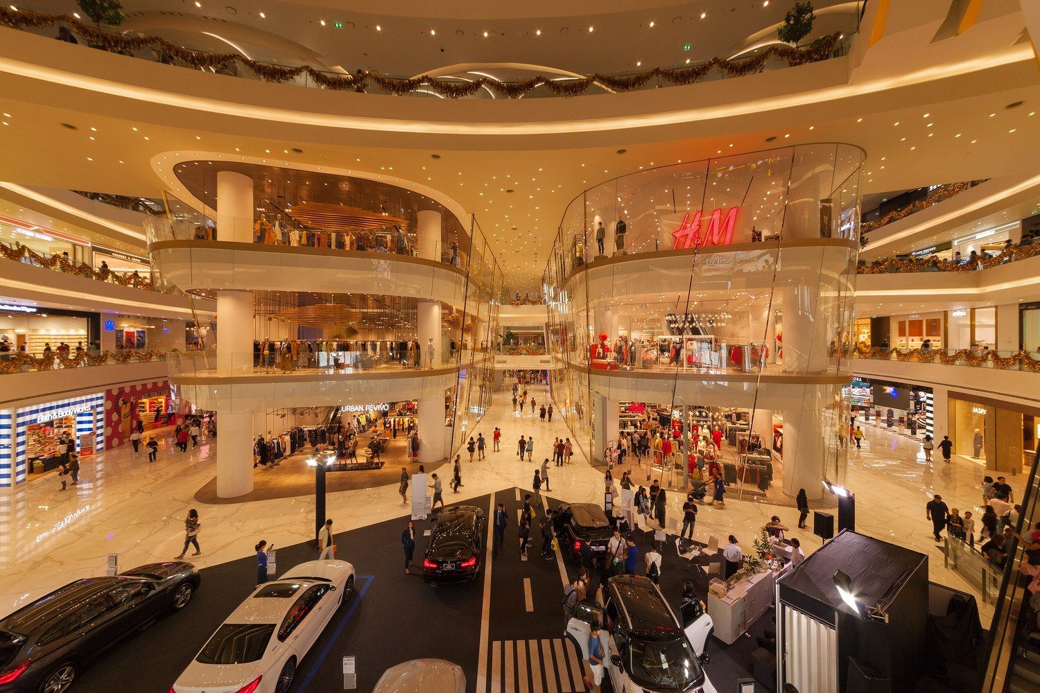 曼谷 ICONSIAM 商場的白天外觀