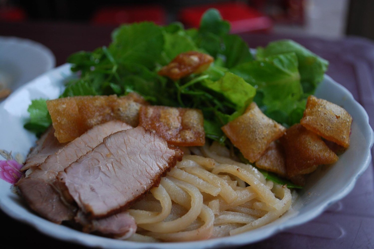 會安限定麵食高樓麵 Cao Lầu 佐叉燒與炸豬皮碎