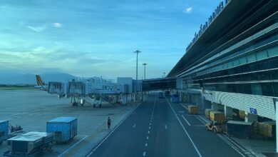 峴港國際機場國際航廈與停機坪